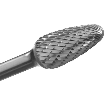 Champion Cutting Tool Tree Shaped Carbide Bur, Narrow Contour Work & Milling, 6in L. Shank CHA SG5-L6